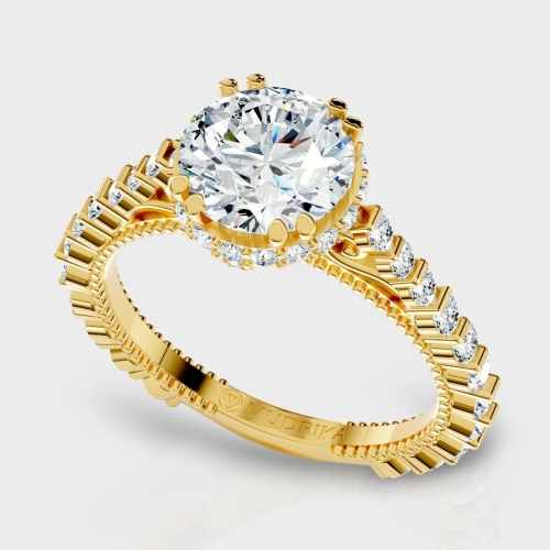 Katha 14K Gold 3.10 Carat Lab Grown Diamond Ring
