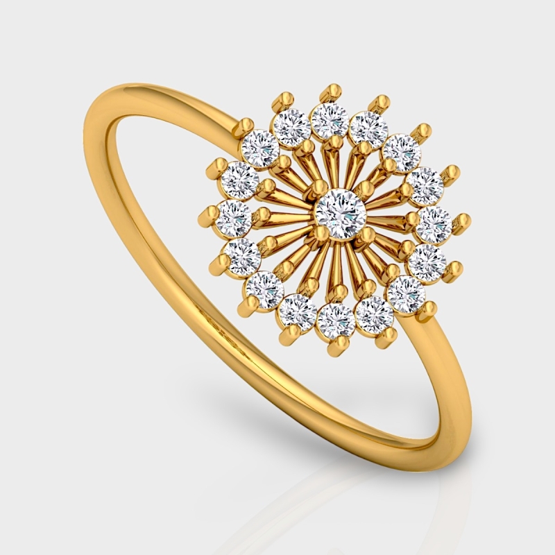 Lainey 14K Gold 0.24 Carat Natural Diamond Ring